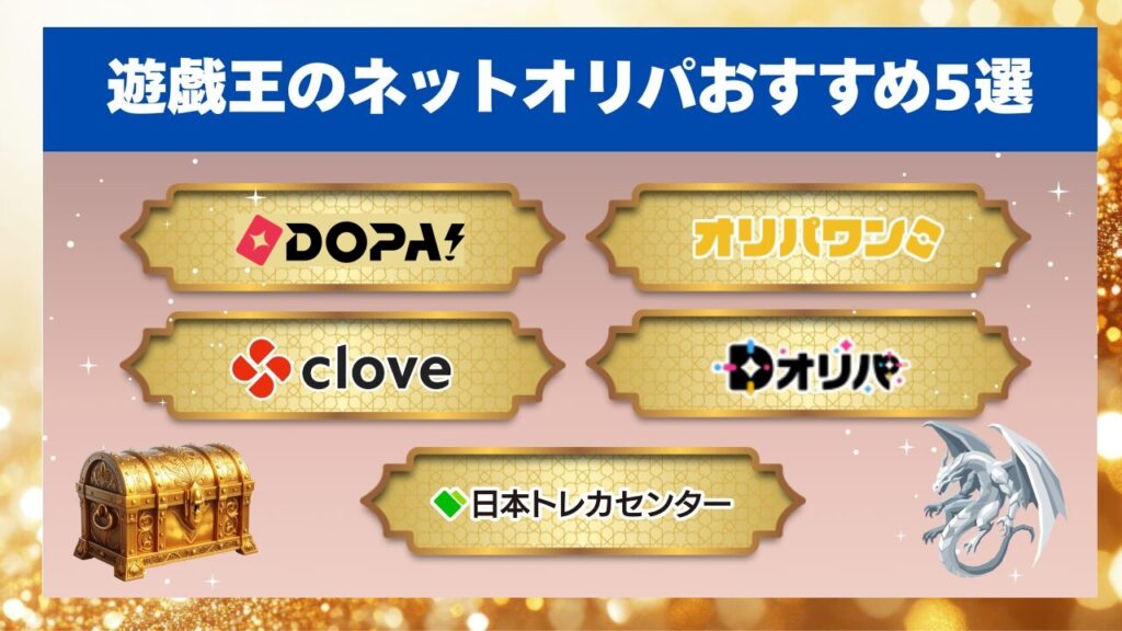遊戯王のネットオリパおすすめ5選