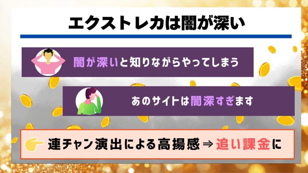 エクストレカは闇が深い