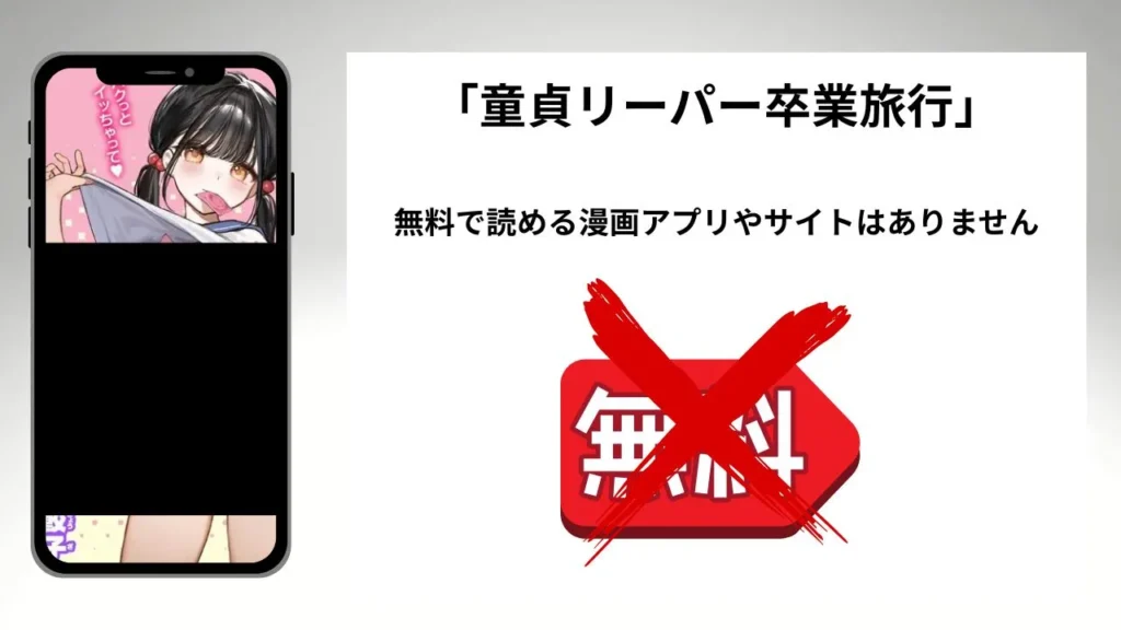 「童貞リーパー卒業旅行」を無料で読める漫画アプリやサイトがあるのか徹底調査